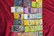 Pokemon Pokeball Storage tin, 100 cards and 2 Ex cards