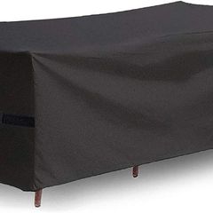 Garden Furniture Covers, Garden Table Cover Protective Cover Garden Outdoor Furniture Set Cover Oxford Waterproof, Windproof, Anti-UV (213x132x74cm)