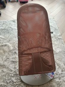 babybjorn bounce bliss mesh - dusty pink