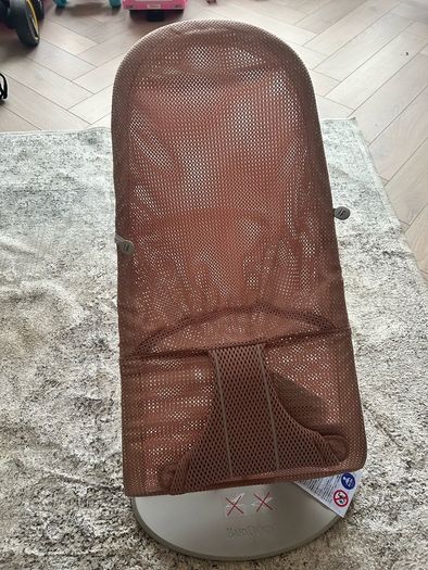 babybjorn bounce bliss mesh - dusty pink