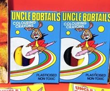 Vintage  Uncle Bobtails / Colouring Crayons & Chalk / Faber-Castell Pencils