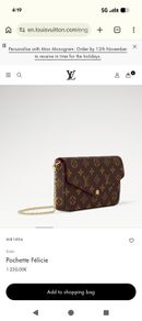 Louis Vuitton Pochette Felicie