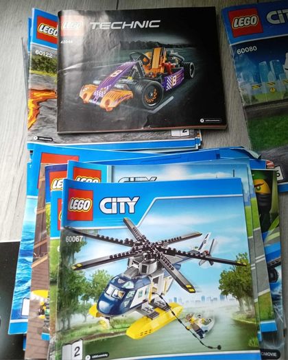 lego instructions books