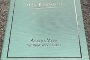 Max Benjamin Acqua Viva Candle