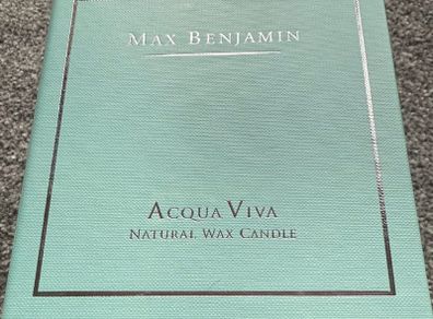 Max Benjamin Acqua Viva Candle