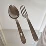 Vintage Swiss Army Military Issued Cutlery set 1984 stamped Collectable Militaria Image 8