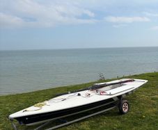 Laser dinghy