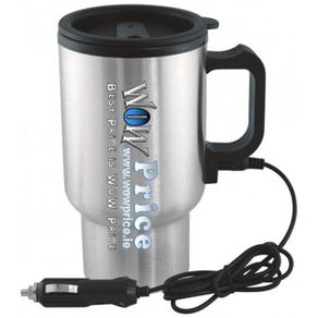 26411 12v In-Car Thermos Heated Travel Mug