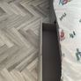 Wooden framed single bed Image 6