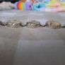 silver pink opal bracelet Image 2