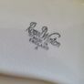 Mid-century angel wing serving dish - Royal Winton Image 3