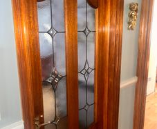 Mahogany interior doors
