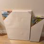 White canvas board for painting 50x70cm Image 2
