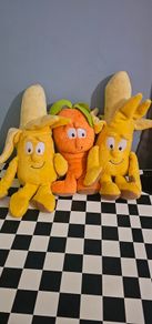 Goodness Gang X 3 Co Op Plush Toy Teddy Corn x 2, Carrot