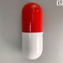 Perigot Branded Designer Retro Pill Shaped Medicine / Bathroom Cabinet Image 2