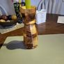 Candle holder turned wood Image 5