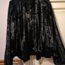 Next black fur jacket size UK 14 Image 4