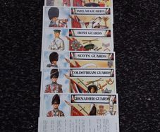 Great Britain Postcards : Drummers of The Foot Guards - 1988 Postcard Set