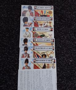 Great Britain Postcards : Drummers of The Foot Guards - 1988 Postcard Set
