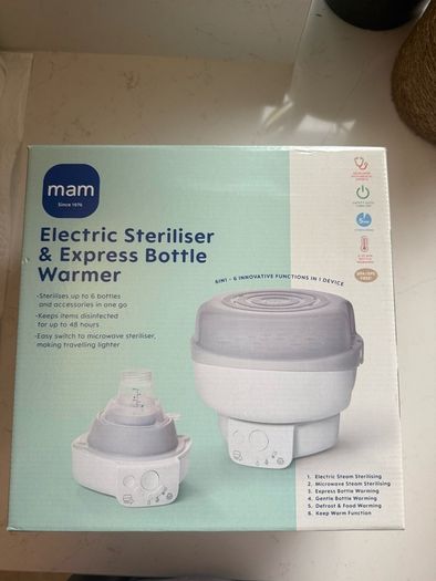 Mam electric steriliser & express bottle warmer