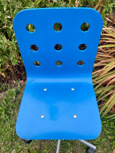 IKEA JULES Junior Childrens Adjustable Swivel Desk Chair Blue