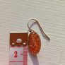 Gold drop earrings Image 5