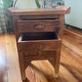 Pair of Imported Solid Wood Side Tables /Lockers Image 5