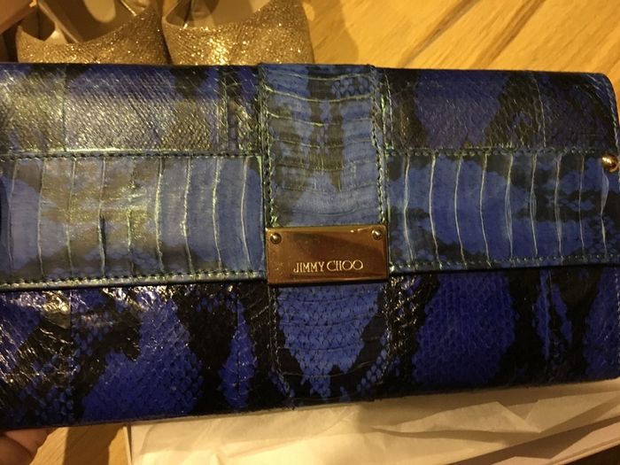 Jimmy Choo Snakeskin purse