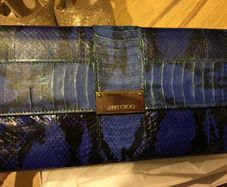 Jimmy Choo Snakeskin purse