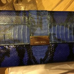 Jimmy Choo Snakeskin purse