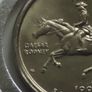 Horse racing coin & stamp cover  USA 1999 quarter dollar BUNC misaligned error Image 5