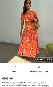 never fully dressed maxi poppy dress