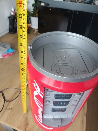 Coca Cola Akura HiFi Stereo CD Radio Cassette Coke Can Player