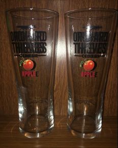 Orchard Thieves Beer pint Glasses
