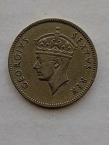 East Africa Half Shilling