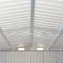 Garden Shed 257x392x181 cm Metal Green Image 2