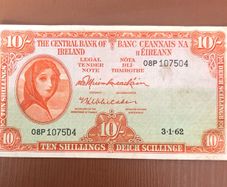 Ireland Ten Shilling Bank Note