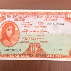 Ireland Ten Shilling Bank Note