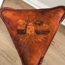 leather foot stool Image 4
