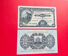 Gibraltar 10/- Shillings  2018   ( UNCIRCULATED )Pick 41a  Commemorative Issue.