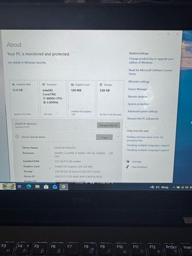 dell i7 laptop