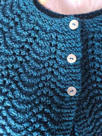 Girls Hand Made Bolero 7-8 Years
