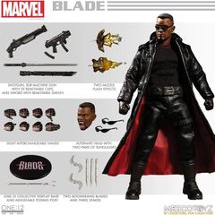 mezco blade 1/12 with bike