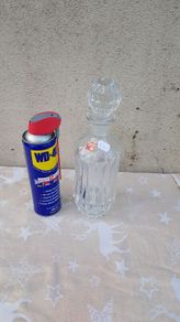 Whiskey crystal bottle postage possible