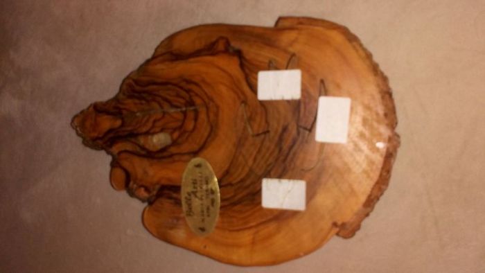 Beautiful Handcarved Oak Plaque