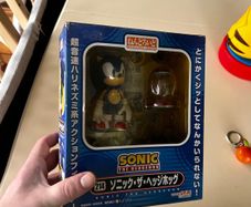 Sonic the Hedgehog Nendoroid 214 Good Smile Company Complete with Box Authentic Figure