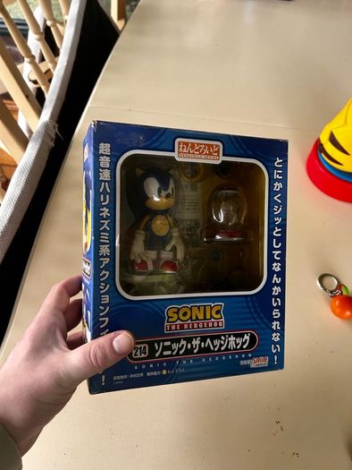 Sonic the Hedgehog Nendoroid 214 Good Smile Company Complete with Box Authentic Figure