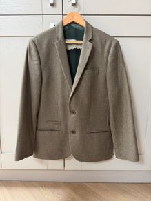 Wool tweed blazer size S