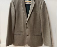 Wool tweed blazer size S