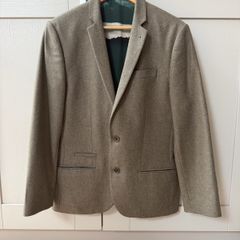 Wool tweed blazer size S